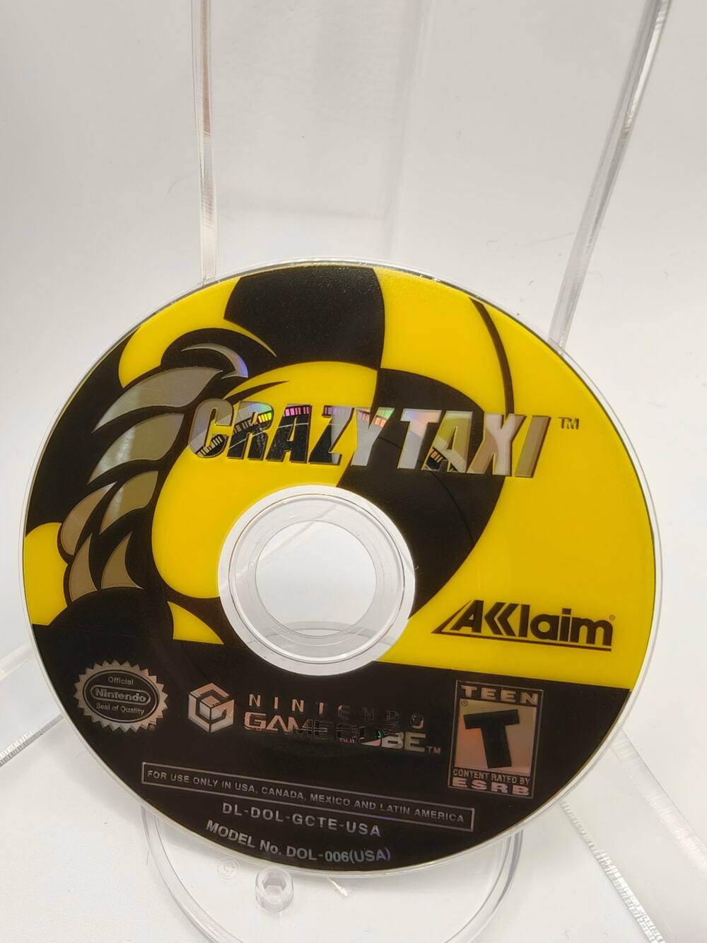 Crazy Taxi (Nintendo GameCube) Disc Only - Tested